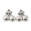 Non-Tarnish 304 Stainless Steel Pendants STAS-P356-09P-1