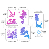 Stainless Steel Cutting Dies Stencils DIY-WH0238-132-3