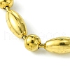 Ion Plating(IP) 304 Stainless Steel Bead Necklaces NJEW-C053-02G-2