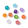 Transparent Frosted Glass Beads FGLA-TA0001-01-8mm-3