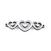 Non-Tarnish 304 Stainless Steel Link Connectors STAS-T059-16P-1