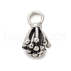 925 Sterling Silver Dandelion Flower Charms STER-D300-25AS-1