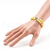 Handmade Polymer Clay Stretch Bracelets Sets BJEW-JB06350-03-3
