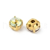 Brass Glass Rhinestone Sew on Rhinestones RGLA-U001-03G-01-2