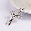 Tarnish Resistant Easter Theme Crucifix Cross 304 Stainless Steel Pendants STAS-N080-07P-1