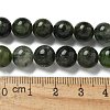 Natural Green Diopside Beads Strands G-K382-B01-02-5
