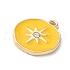 Alloy Enamel Pendants FIND-D276-02A-2