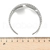 304 Stainless Steel Cuff Bangles for Women BJEW-Z096-04P-5