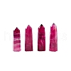 Point Tower Natural Fluorite Healing Stone Wands PW-WG85026-01-5