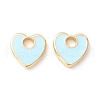 Rack Plating Eco-friendly Brass Enamel Charms KK-D073-04G-02-NR-2