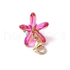 Glass Pendants Decorations HJEW-MZ00212-05-4