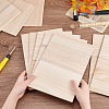 Wooden Karate Breaking Boards WOOD-WH0027-51B-3