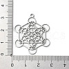Non-Tarnish 201 Stainless Steel Pendants STAS-D041-06P-3