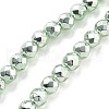 Electroplated Synthetic Non-magnetic Hematite Beads Strands G-B132-B01-01D-1