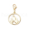 Brass Pendant Decorations HJEW-JM03097-03-2