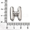304 Stainless Steel Pendants STAS-S166-01P-08-3