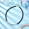 Natural Lava Rock Beaded Necklaces NJEW-JN04856-2