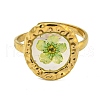 Brass Adjustable Rings for Women RJEW-G265-10G-A01-2