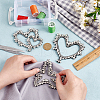 3Pcs 3 Style Felt Ornament Accessories PATC-FG0001-66-3
