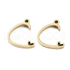 304 Stainless Steel Charms X-STAS-M327-02G-C-1