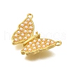 Butterfly Rack Plating Brass Pendants KK-I716-16G-2