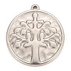 Non-Tarnish 304 Stainless Steel Pendants STAS-Z016-08P-1