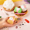 DIY Elephant and Sea Turtle Doll Crochet Kit DIY-TAC0001-84-5