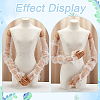 Nylon Detachable Mesh Puff Sleeves AJEW-WH0270-351-3