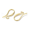 Brass Earring Hooks KK-F880-19G-2