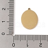 Christmas Theme Ion Plating(IP) 304 Stainless Steel Enamel Pendants STAS-Z083-07G-02-3