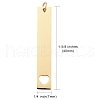 Ion Plating(IP) 304 Stainless Steel Pendants STAS-I311-13G-3