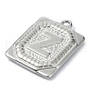 Anti-Tarnish 304 Stainless Steel Pendants STAS-U033-01P-Z-2