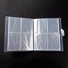 Transparent Jewelry Organizer Storage Books AJEW-K033-02-4