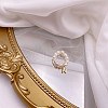 Mother's Day Jewellery Natural Freshwater Pearl Beaded Finger Rings WG7CD33-18-1