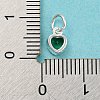 925 Sterling Silver Birthstone Charms STER-G035-01E-02-3