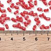 Baking Paint Glass Seed Beads SEED-A033-04S-4