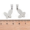 Non-Tarnish 304 Stainless Steel Pendants STAS-I309-07P-3