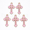 Alloy Enamel Pendants X-ENAM-S121-059C-2