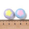 Two Tone Opaque Acrylic Beads SACR-I005-10B-3