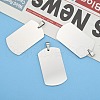 Tarnish Resistant 201 Stainless Steel Stamping Blank Tag Pendants STAS-O044-P122-6