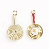 Alloy Enamel Pendants ENAM-TAC0001-14A-3