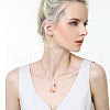 CHGCRAFT 100Pcs Alloy Open Back Bezel Pendants FIND-CA0008-64-7