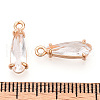 Faceted Glass Pendants GLAA-T010-004J-3