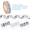 GOMAKERER 1 Roll Printed Cotton Ribbons OCOR-GO0001-07-3