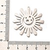 304 Stainless Steel Pendants STAS-B083-04P-3