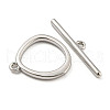 Brass Toggle Clasps KK-A223-04P-3