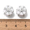 Rack Plating Alloy Enamel European Beads FIND-H005-20P-01-2