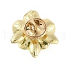 Alloy Crystal Rhinestone & Plastic Pearl Flower Brooch for Women JEWB-M045-02LG-2