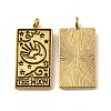 Tibetan Style Alloy Pendants TARO-PW0001-01E-G-2