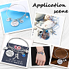 SUNNYCLUE 12Pcs Adjustable 201 Stainless Steel Expandable Bangle Making STAS-SC0008-73-5